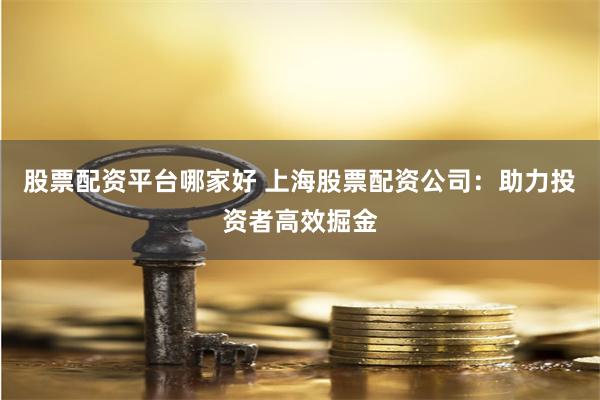 股票配资平台哪家好 上海股票配资公司:助力投资者高效掘金